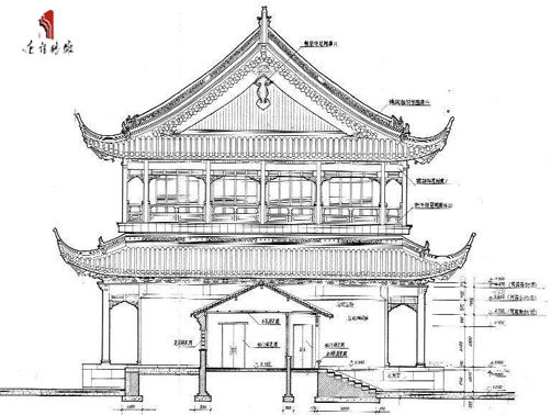 古建筑立面構(gòu)圖